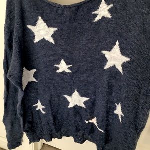 Star-Print Sweater
